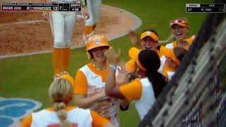 Information Tennessee softball's Laura Mealer grand slam home run vs. Miami(Ohio) in Knoxville regional, 5/16/25 Update