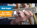 How to play Old Time Rock and Roll - Rhythm and Lead Guitar Tutorial Bob Segar