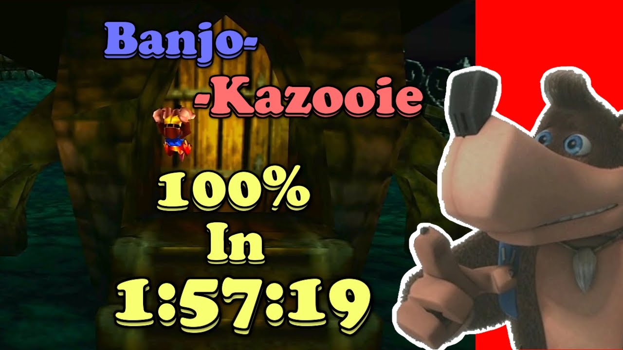 BanjoKazooie 100 in 15719 World Record [XBLA] YouTube