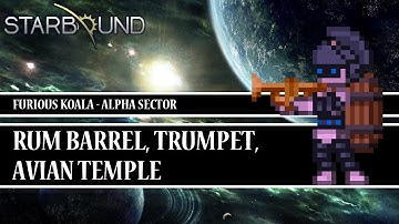 [Starbound Locator][T1] - Rum Barrel, Trumpet, & Avian Temple