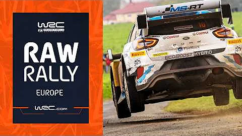 RAW Rally Action from WRC Central European Rally 2024