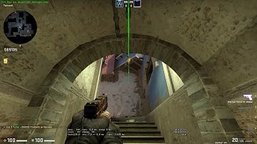 128tick Molotov Ladder Room From Underpass [Mirage]