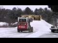 Bobcat S650 Plowing Snow With 10' Snow Wolf Ultra & FastTach