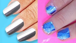 Trying 26 NAIL HACKS EVERY GIRL SHOULD TRY By 5 Minute Crafts