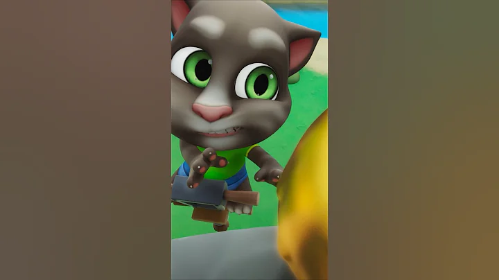 When Talking Tom Meets the Angry Birds! 🤯😹 #shorts