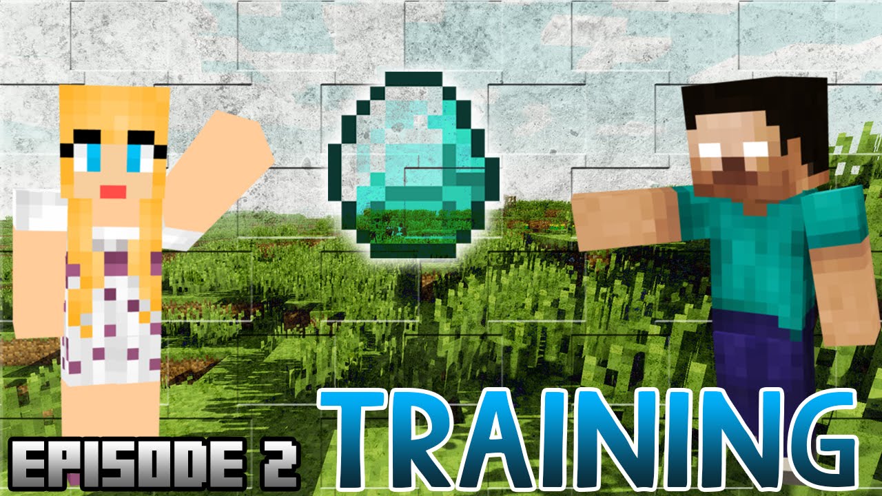 Minecraft LUV: Episode 2 - Training (Minecraft Roleplay Machinima Series) - The Couple Games begin next week, with the grand prize of 10,000 coins! Watch as Herobrine and Taytay find a unique way to win as Nick and Laura join the battle