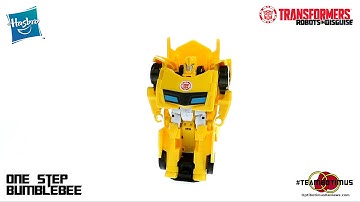 Video Review of the 2015 Transformers Robots in Disguise: One Step Bumblebee