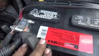 How to install military style battery terminals.