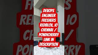 Junior DevOps Engineer Role | RedBlox.io Careers | Apply Now