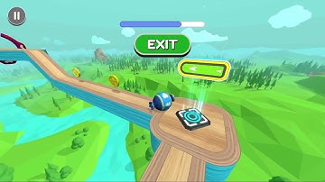 Going Balls ⚽️ 🏀 🏈 ⚾️ 🎱 4K Ultra HD Level 205 and Portal Run GamePlay Fullscreen