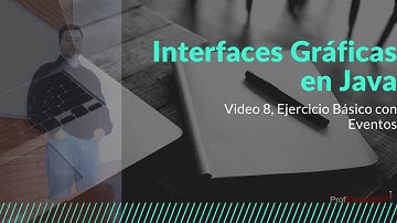 Interfaces Gracias en Java, Ejercicio Básico con Eventos, Video 8
