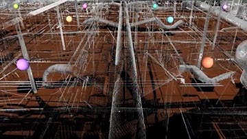 3D Laser Scanning above Drop Ceilings