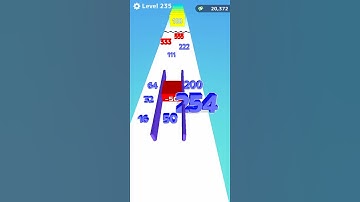 Number Master: Run And Merge Level 235 Gameplay Walkthrough Android #Shorts