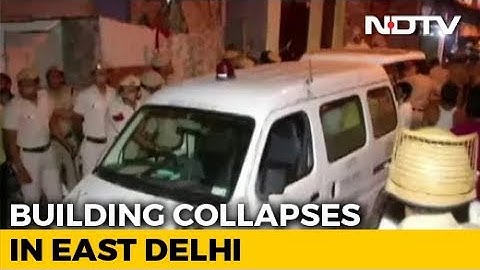 2 Dead After Building Collapses In Delhi, Some Feared Trapped: Official