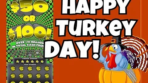 HAPPY THANKSGIVING! $10 $50 or $100 & $5 Texans Texas Lottery Scratch Off Tickets