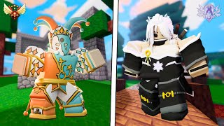 Caitlyn vs Fortuna in Roblox Bedwars