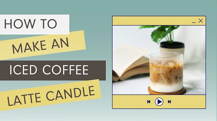 How to Make an Iced Coffee Latte Candle  | Village Craft & Candle