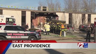 Car slams into East Providence building