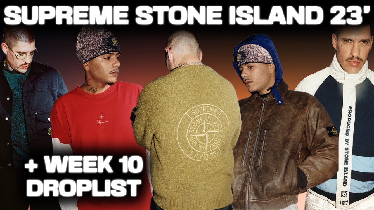 Supreme FW23 Week 10: New Supreme x Stone Island Collaboration