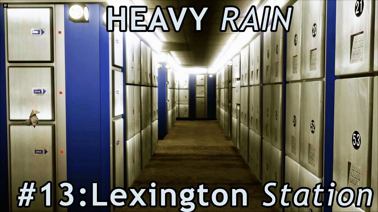 Heavy Rain - Lexington Station - PC Gameplay 1440p 60FPS HDR - NO COMMENTARY