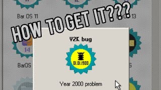 How to get Year 2000 bug's achievement in Progressbar95