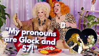 Chaotic 10 minutes of Jinkx and Katya being a pair of lovable loons