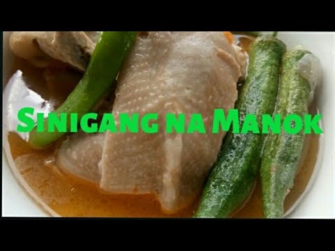 SINIGANG NA MANOK