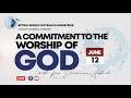 "A Commitment to the Worship of God" with Rev. Dr. Vernon  Arthur