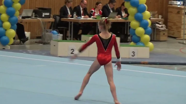 Jugend Lnderkampf 2022 BEL Lena Theis Fx