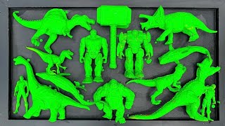 Dinosaurus Jurassic World Dominion: T-rex, Kingkong, Anomali, Skibidi, Siren Head, KingGidorah,