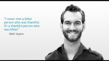 Bài học nghị lực sống của  Nick Vujicic và cô gái xâu xí nhất thế giới