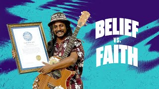 A testimony of Faith vs Belief  Dr. Benny Prasad