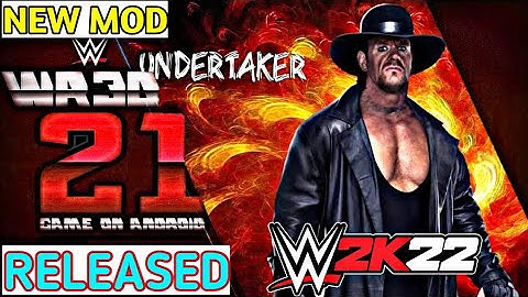 Wr3d 2k21 Undertaker Mod With New Match Types || New Arenas || New Moves|| Mod by Wr3d Modifire