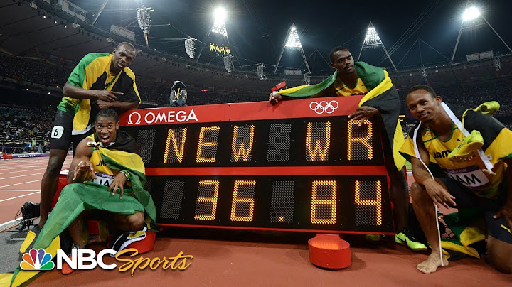 Usain Bolt anchors world record 4x100 relay at 2012 Olympics | NBC Sports