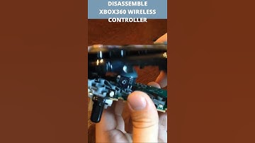 DISASSEMBLE WIRELESS XBOX360 CONTROLLER 🤓 #SHORTS
