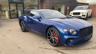 Sequin Blue Bentley GT V8
