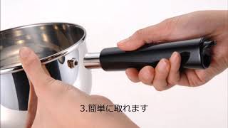 Miyaco オブジェ片手鍋ハンドル交換の仕方