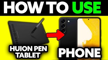 How To Use Huion Pen Tablet on Phone (2025) - Step by Step