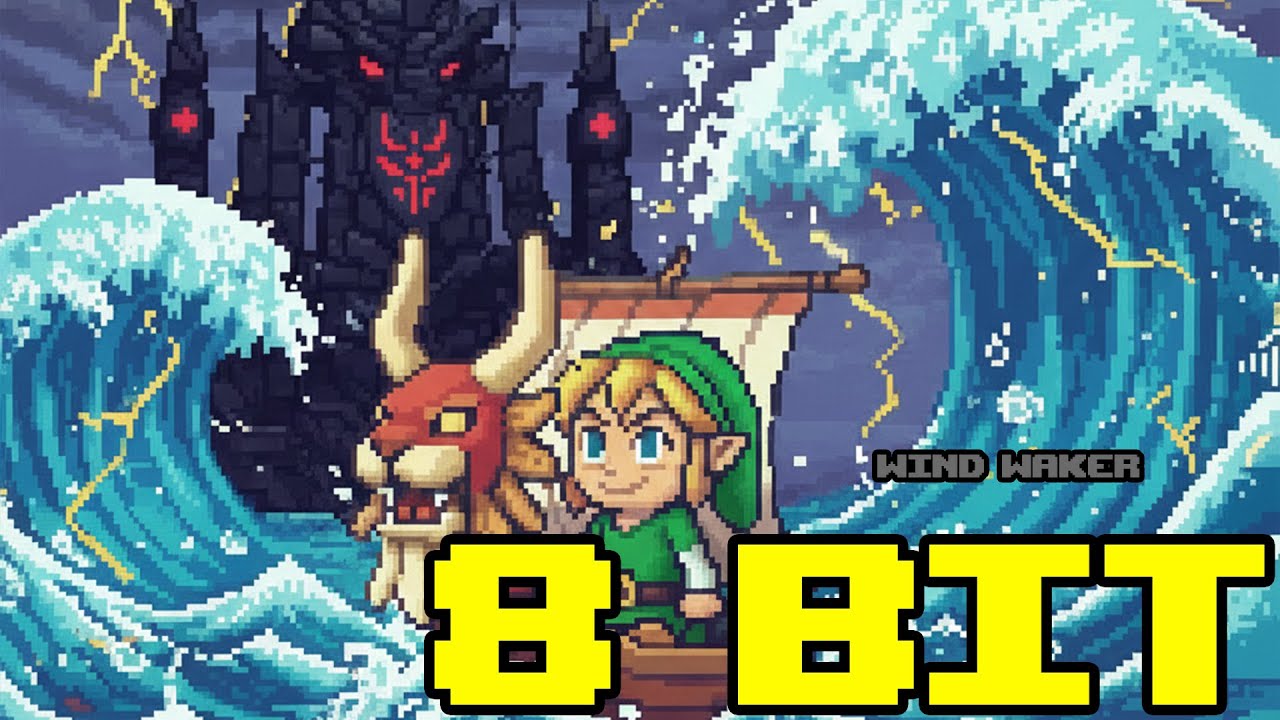 The Legend of Zelda: The Wind Waker Alter Ganon  - 8 Bit Version