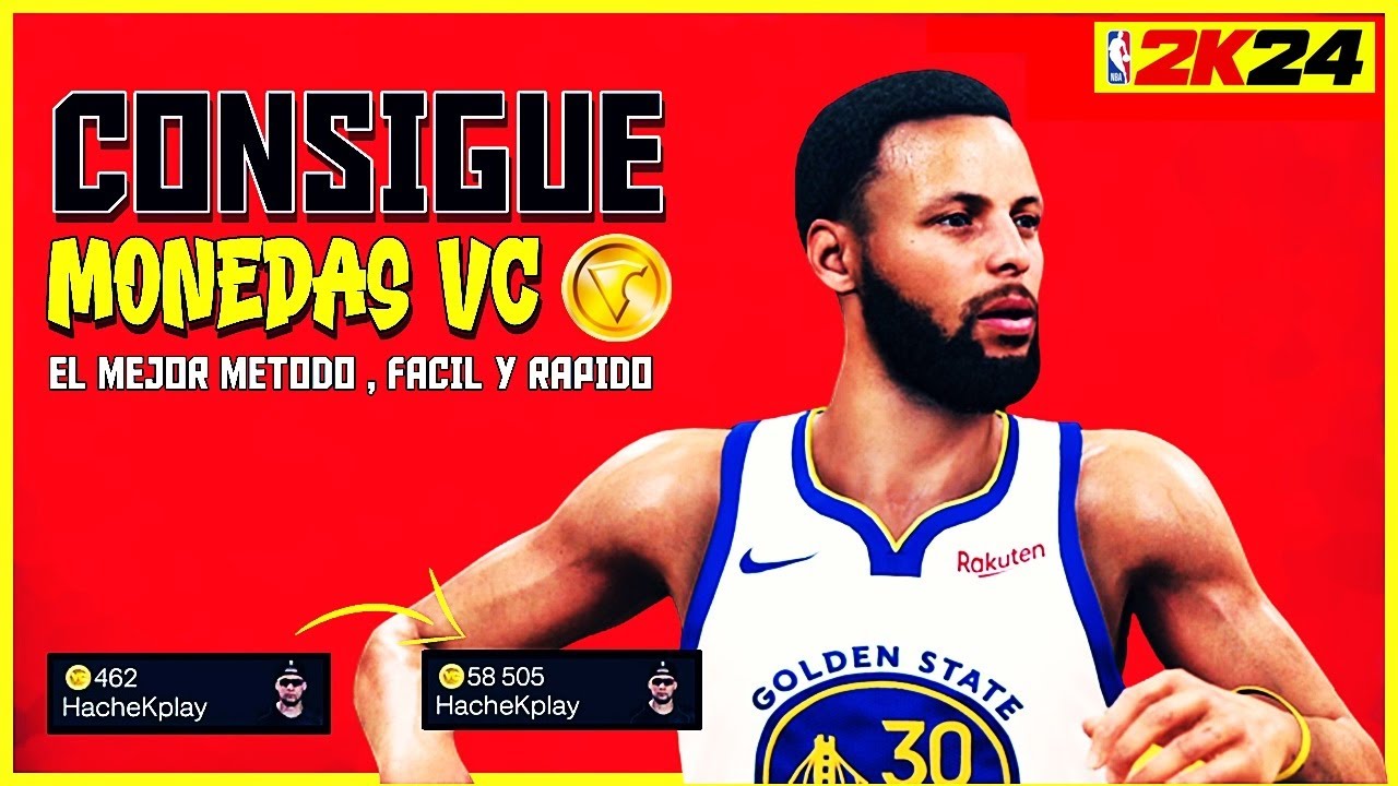 +50,000 VC DIARIOS! 🤑 Cómo Conseguir Monedas VC FÁCIL & RÁPIDO en NBA 2K24 (LOS 3 MEJORES MÉTODOS)