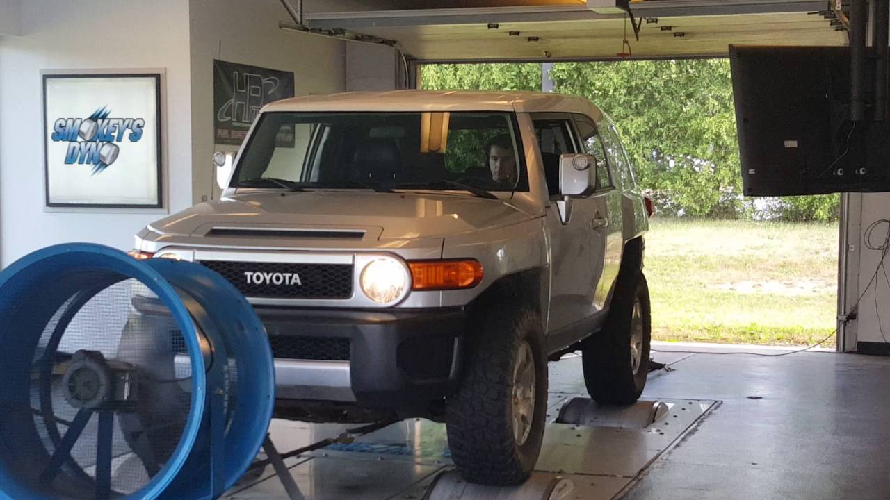 2007 Stock Fj Cruiser Manual Transmission Dyno Pull Youtube