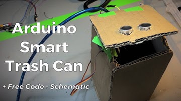 How To Make A Smart Trash Can | Arduino Tutorial - Sci Ranch