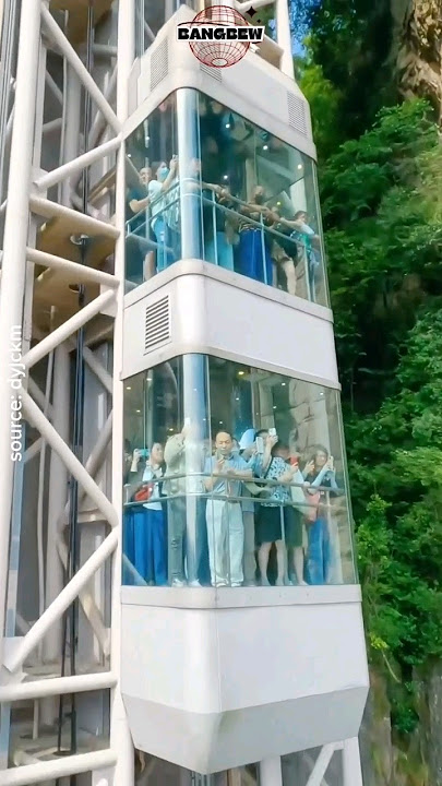 Keren ! China Punya Lift Outdoor Tertinggi #shortvideo #shorts