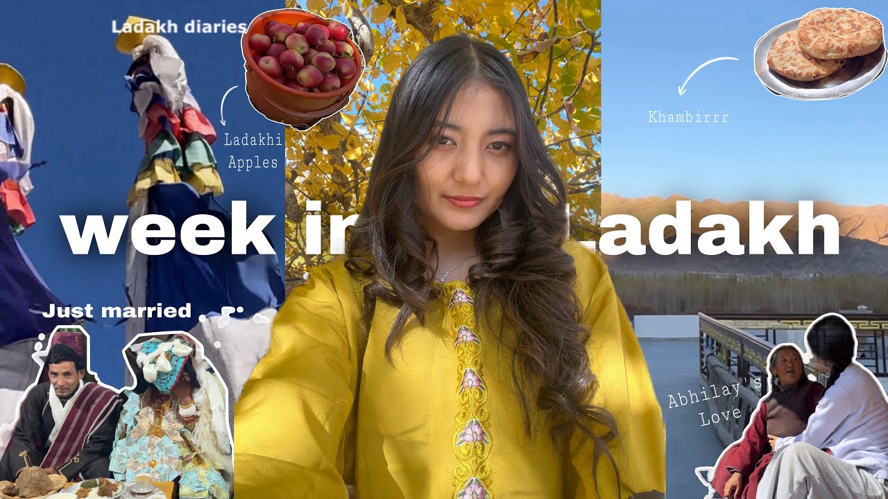 A week in Ladakh during wedding season | Ladakhi wedding | Ladakh in October #ladakhigirl #vlog