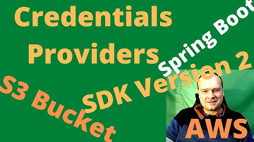 Spring Boot Aws Sdk Version 2 Credentials Providers