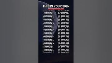 This Is Your Sign #fy #yoursign #fyp #initial
