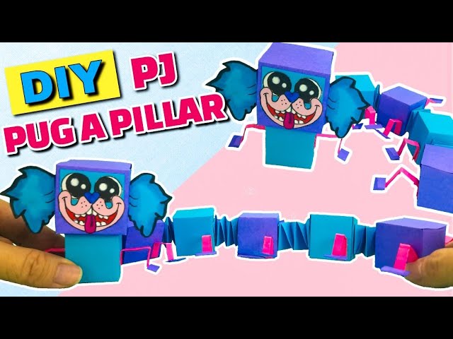 I Made PJ PUG-A-PILLAR from Poppy Playtime Chapter 2 Fly in a Web -  Polymer Clay Sculpture Process 