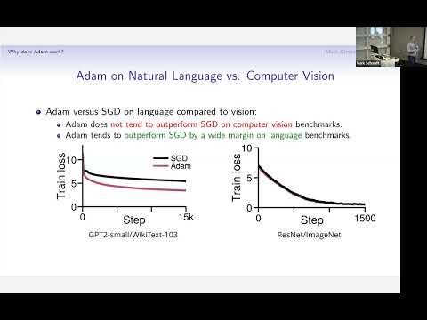ECE AI SEMINAR Why Does Adam Work So Well For LLMs And Can We Find Optimal Per Variable Step Sizes