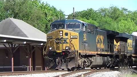 CSX AC44CW 362 w/ Nice K5LA + Cool Conductor Leads Automotive Q580-10 on 5/12/21