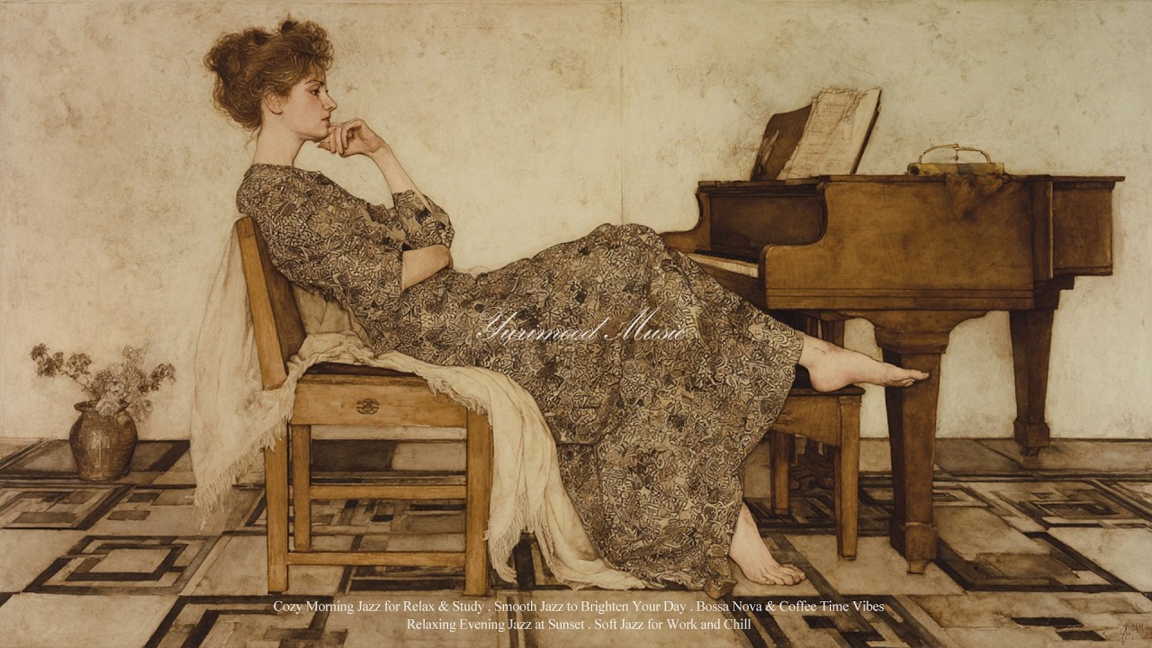 Vintage Café JazzㅣТихий отдых у пианино, джазовый вокалㅣQuiet Jazz Vocals for Slow Rest